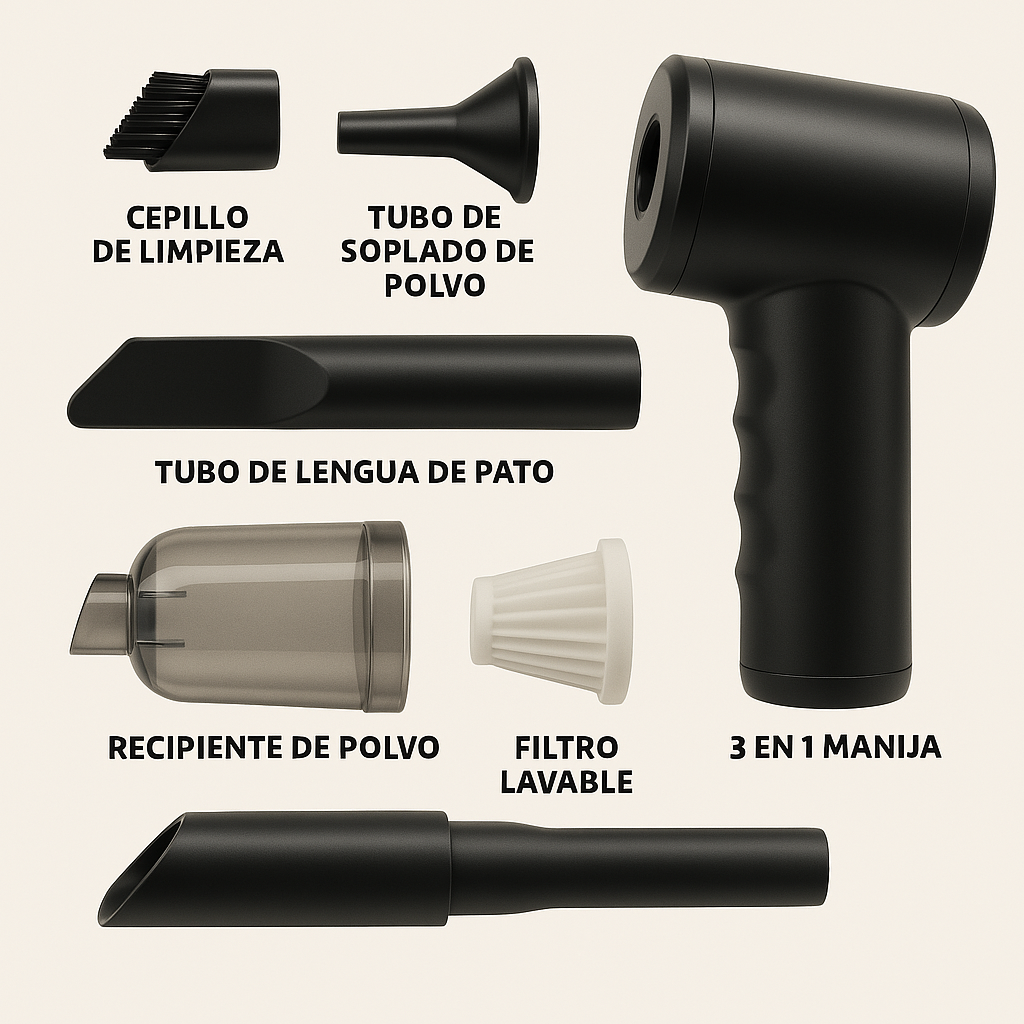 ASPIRADORA PORTATIL 3 EN 1