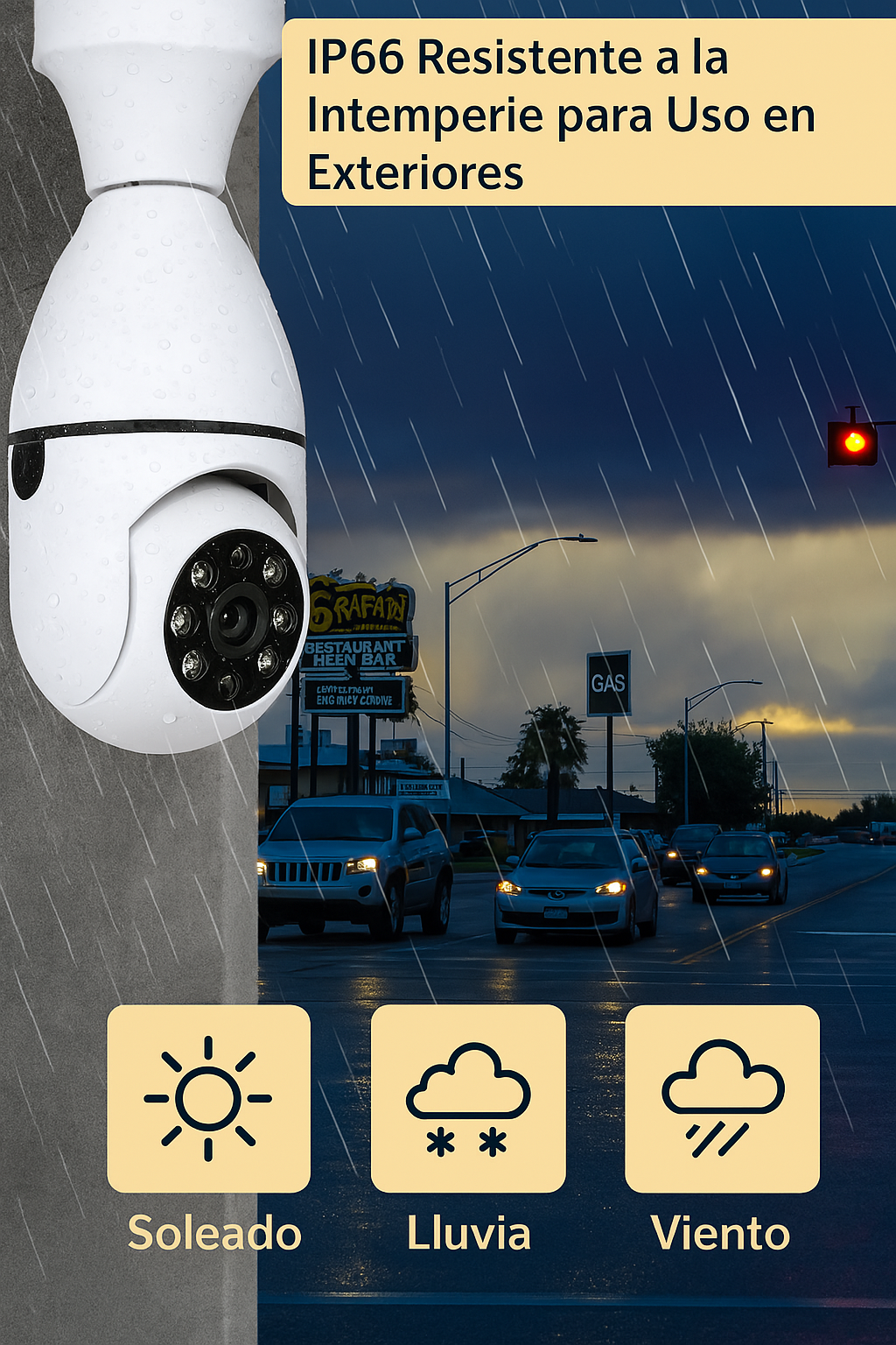 CAMARA DE SEGURIDAD TIPO BOMBILLO